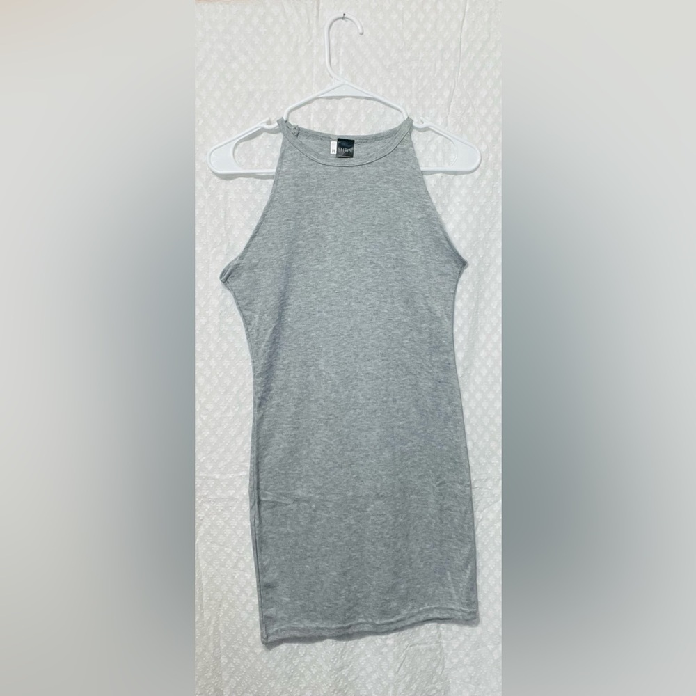 Stretchy Gray Dress